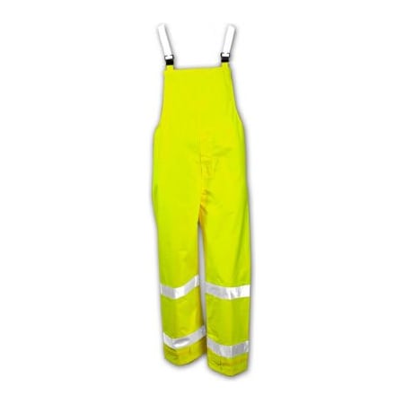 Tingley Tingley O23122-Vision Snap Fly Front Overall, Fluorescent Lime, XL O23122.XL